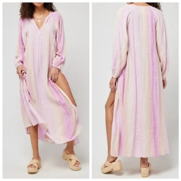 L*Space Swim Cover-up Maxi Dress XS/S NEW - Picture 1 of 9